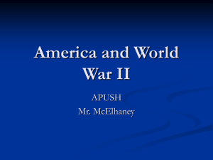 America and World War II