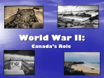 Canada`s Role in Battles of WWII