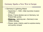 32.1 Hitler`s Lightning War