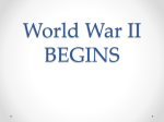 The US Enters WWII… - Warren County Schools