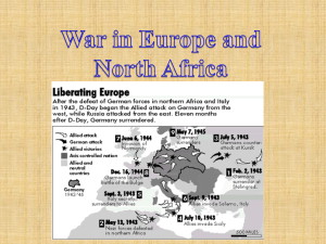 14_1 War in Europe and North Africa with Pair Share