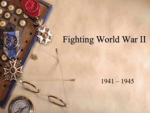 Fighting World War II