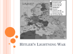 Hitler`s Lightning War