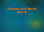 Canada and World War II