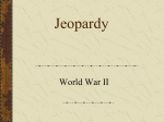 WWII Jeopardy - Cobb Learning