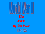 World War II Lecture #4