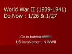 World War II (1939-1945)