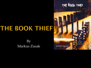 The-Book-Thief-Plot-Powerpoint-Presentation