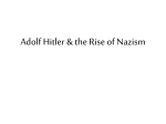 Adolf Hitler & the Rise of Nazism