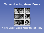 Remembering Anne Frank