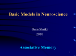 associative memory ENG - Weizmann Institute of Science