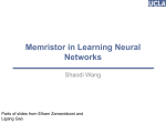 Learning in Neural Networks and Defect Tolerant Classifiers