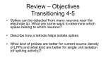 Review - Objectives