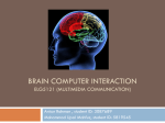 brain computer interaction elg5121 (multimedia communication)