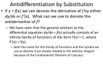 Integration by parts