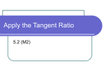 Apply the Tangent Ratio