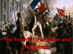 The French Revolution and Napoleon