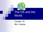 The US and the World