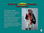 (Section III): Napoleon (not Dynamite)