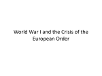 World War I