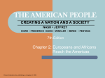 THE AMERICAN PEOPLE CREATING A NATION AND A SOCIETY