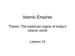 Islamic Empires - The University of Southern Mississippi
