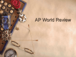 AP World Review - Fulton County Schools