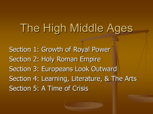 Chapter 9: The High Middle Ages