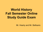 Fall Semester Exam Study Guide 2012 Printer Friendly