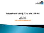 Java Web Services using JAX-WS and JAXB