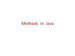 Methods in Java - SercanUzumcu.com