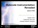 3256 Bytecode Instrumentation Revealed