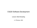 CS220 Software Development