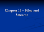 Chapter 3 – Implementing Classes