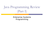 Java Review Slides (updated!)