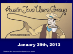 AustinJUG_01-29-2013 - Austin Java Users Group