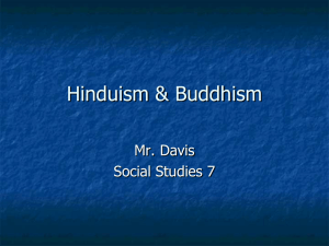 Hinduism & Buddhism - Warren County Schools