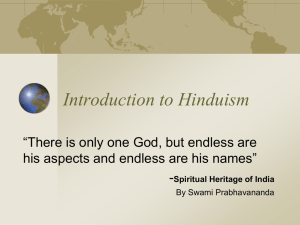 Introduction to Hinduism