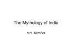 The Mythology of India