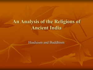 Hinduism and Buddhism PPT - The Rankin