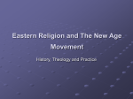 Eastern Religion and The New Age Movement