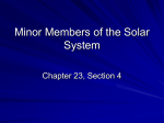 23 4 Minor Members of the Solar System