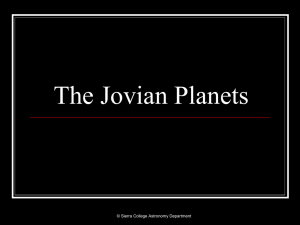 The Jovian Planets