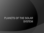 Planets of the Solar System