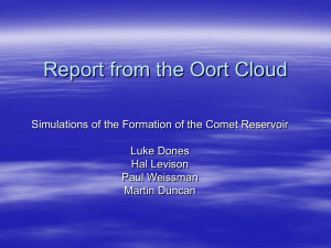 PowerPoint Presentation - Report from the Oort