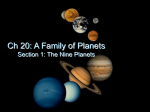 Ch 20: A Family of Planets