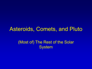 Other solar system objects