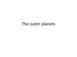 The outer planets