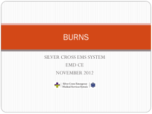 BURNS - SilverCross EMS