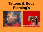 Tattoos & Body Piercing`s